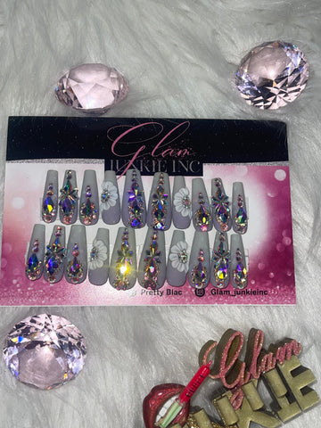 Grey with Diamonds