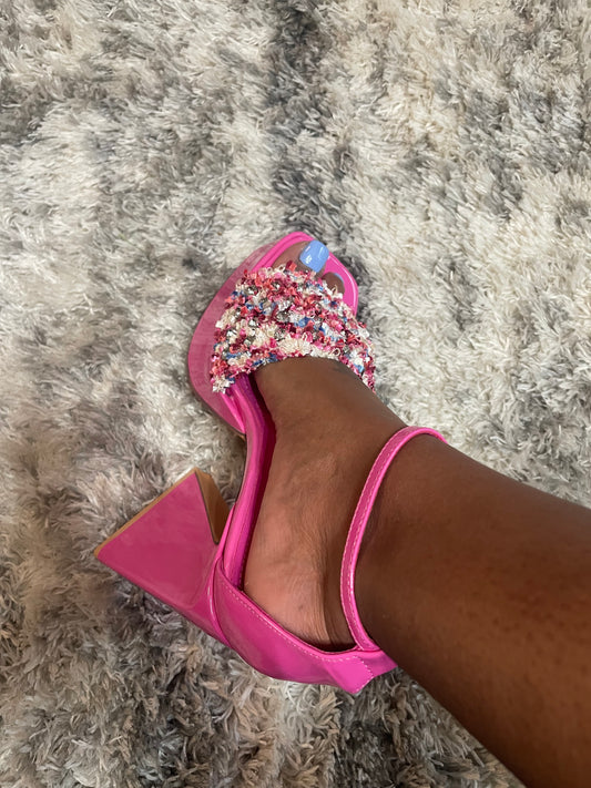 Pink Carole heel