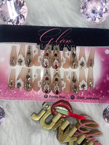 Red and gold Diamonds